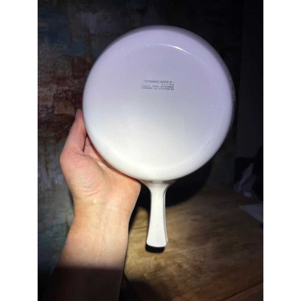 Corning Ware P-83-B Wildflower 6.5 Inch Skillet Vintage Pyroceram USA Made